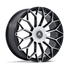 Asanti Black 20x10.5 AB051 Envoy (5x112/5x114.3) ET+40 CB72.56 Gloss Black / Machined Face