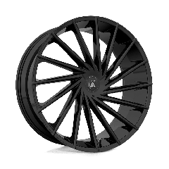 Asanti Black 20x8.5 ABL-18 Matar (5x112/5x120) ET+30 CB74.1 Gloss Black