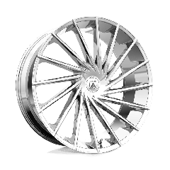 Asanti Black 20x8.5 ABL-18 Matar (6x135/6x139.7) ET+15 CB106.1 Chrome