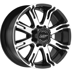 American Racing 20x9 AR708 (6x139.7) ET+20 CB106.1 Matte Black / Machined Face