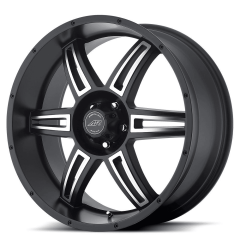 American Racing 22x9.5 AR890 (6x139.7) ET+35 CB106.1 Satin Black / Machined