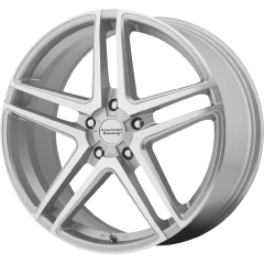American Racing 16x7 AR907 (5x114.3) ET+40 CB72.56 Bright Silver / Machined Face