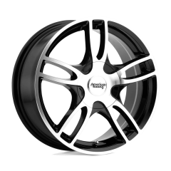 American Racing 15x7 AR919 Estrella 2 (5x100/5x105) ET+35 CB72.56 Gloss Black / Machined