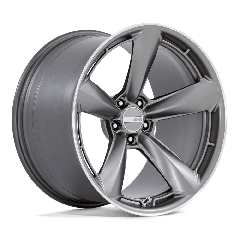 American Racing 20x9.5 TTF (5x114.3) ET+32 CB72.56 Matte Anthracite / Machined Lip