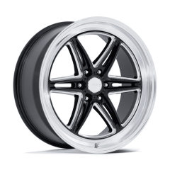American Racing 20x9.5 AR953 Groove 6 Drag (6x139.7) ET+25 CB78.1 Gloss Black / Milled / Diamond Cut Lip