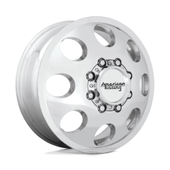 American Racing 16x6 AR204 Baja Dually (8x165.1) ET+111 CB125.1 Polished - Front