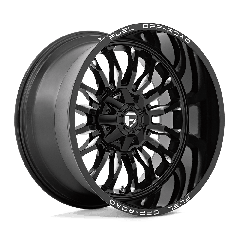 Fuel 22x12 D795 Arc (5x114.3/5x127) ET-44 CB78.1 Gloss Black / Milled Edges