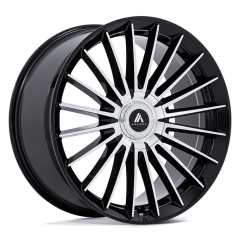 Asanti 20x10.5 AB048 Viceroy (5x108/5x112) ET+45 CB72.56 Gloss Black / Machined Face