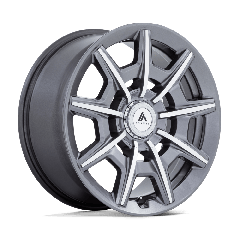 Asanti 20x10.5 AB041 Esquire (5x108/5x112) ET+45 CB72.6 Gloss Anthracite / Machined