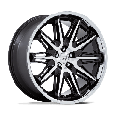 Asanti 20x10.5 AB047 Imperator (5x112) ET+38 CB66.56 Gloss Black Machined / SSL Lip