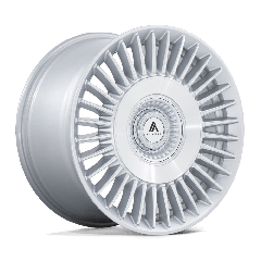 Asanti 20x10.5 AB040 Tiara (5x108/5x112) ET+45 CB72.56 Gloss Silver / Machined Face