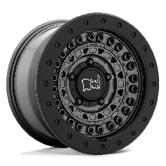 Black Rhino 18x9 Barricade (5x127) ET-18 CB71.5 Gun Black with Black Rock Guard