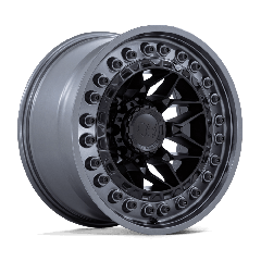 Black Rhino 17x9 Alpha (5x127) ET+00 CB71.5 Matte Black / Gunmetal Lip