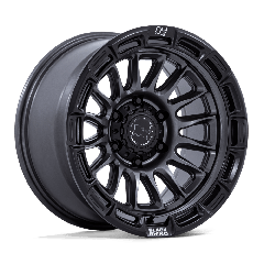 Black Rhino 17x8.5 BR025 Rival (5x114.3) ET+25 CB72.56 Matte Gunmetal / Matte Black Lip
