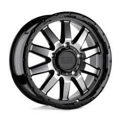 Black Rhino 17x7.5 Excursion (6x139.7) ET+35 CB112.1 Gloss Black / Mirror Cut Face