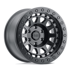 Black Rhino 17x8.5 Primm Beadlock (6x139.7) ET+00 CB112.1 Matte Black / Black Bolts