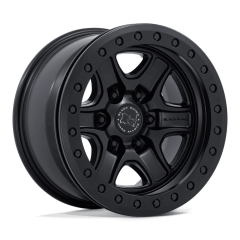 Black Rhino 17x8.5 BR200 Echo Trail Lock Beadlock (6x135) ET+00 CB87.1 Matte Black