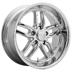 US Mags 18x8 U127 CTen (5x120.65) ET+1 CB72.56 Chrome Plated