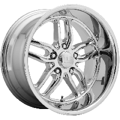 US Mags 18x9.5 U127 CTen (5x120.65) ET+1 CB72.56 Chrome Plated