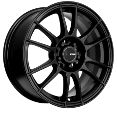 King 14x6 Circuit (4x100/4x114.3) ET+35 CB73.1 Satin Black