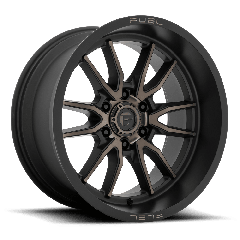 Fuel 17x9 D762 Clash (6x114.3) ET+1 CB66.06 Matte Black / Machined DDT