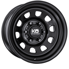 King Steel 15x7 D-Hole (5x139.7) ET+00 CB111 Black