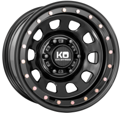 King Steel 17x8 D-Locker (5x120) ET+30 CB65.1 Black