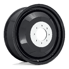 Fuel 20x8.25 D501 Dually Inner (10x225) ET+114 CB170.1 Gloss Black