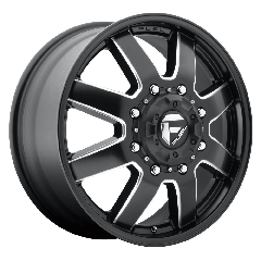 Fuel 20x8.25 D538 Maverick Dually (10x225) ET+105 CB170.1 Matte Black / Milled Edges