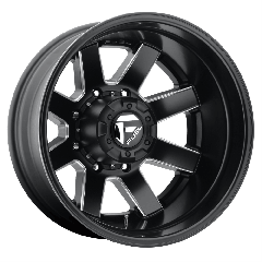 Fuel 20x8.25 D538 Maverick Dually (10x225) ET-202 CB170.1 Matte Black / Milled Edges