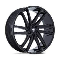 DUB 24x10 DC275 Blaze (6x135) ET+30 CB87.1 Gloss Black