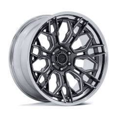 Fuel 20x10 FC409 Hive Fusion Forged (6x135) ET-18 CB87.1 Gloss Gunmetal / Gloss Black Lip