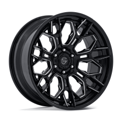 Fuel 20x10 FC409 Hive Fusion Forged (6x135) ET-18 CB87.1 Gloss Black / Milled Edges