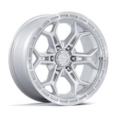Fuel 20x9 FC896 Heathen (6x135) ET+1 CB87.1 Gloss Silver / Machined Face