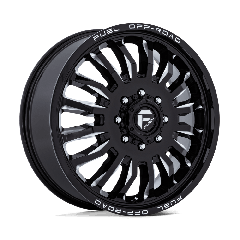 Fuel 20x8.25 D868 Arc Dually (10x225) ET+104 CB170.1 Gloss Black / Milled Edges