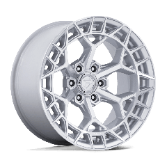 Fuel 17x9 FC873 Charger (6x135) ET+1 CB87.1 Gloss Silver / Machined Face