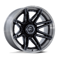 Fuel 20x10 FC401 Brawl Fusion Forged (6x135) ET-18 CB87.1 Gloss Black / Grey Tinted Brushed Face and Lip