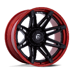 Fuel 20x10 FC401 Brawl Fusion Forged (6x135) ET-18 CB87.1 Matte Black / Candy Red Lip