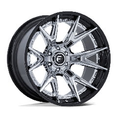 Fuel 17x9 FC402 Catalyst Fusion Forged (6x135) ET+1 CB87.1 Chrome / Gloss Black Lip