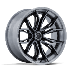 Fuel 20x10 FC404 Mutiny Fusion Forged (6x135) ET-18 CB87.1 Gloss Black / Grey Tint Brushed Face & Lip