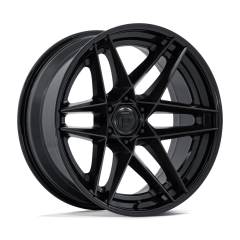 Fuel 20x10 FC408 Flight Fusion Forged (6x135) ET-18 CB87.1 Matte Black / Gloss Black Lip