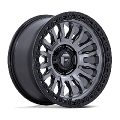 Fuel 17x8.5 FC857 Rincon (5x127) ET-1 CB71.5 Matte Gunmetal / Black Ring