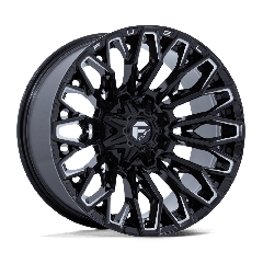 Fuel 20x10 FC865 Strike (5x114.3/5x127) ET-18 CB78.1 Gloss Black / Milled Edges