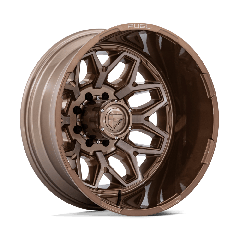 Fuel 20x8.25 D876 Flux Dually (8x165.1) ET-201 CB117 Platinum Bronze