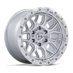 Fuel 17x9 FC881 Surge (5x127) ET+1 CB71.5 Gloss Silver / Machined Face