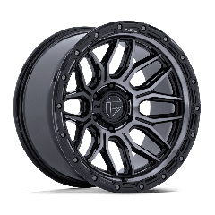 Fuel 17x9 FC881 Surge (5x127) ET+1 CB71.5 Gloss Black / Machined Face Grey Tint