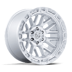 Fuel 17x9 FC890 Rail (5x127) ET+1 CB71.5 Gloss Silver / Machined Face