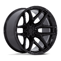 Fuel 17x9 FC854 Flux (6x135) ET+1 CB87.1 Gloss Black