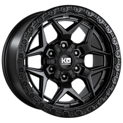 King Offroad 18x9 Growler (6x130/6x139.7) ET+25 CB106.1 Satin Black