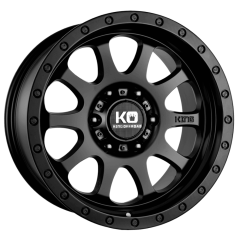 King Offroad 16x8 Hurricane 2 (6x139.7) ET+00 CB110.2 Satin Black